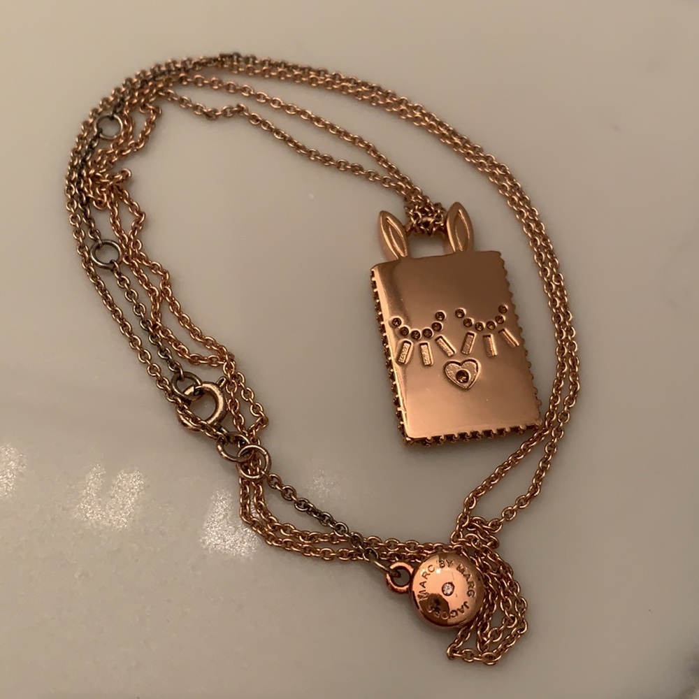 Marc Jacobs Long Rabbit Tag Necklace - Picture 6 of 6